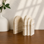 Natural Marble Stone Bookends