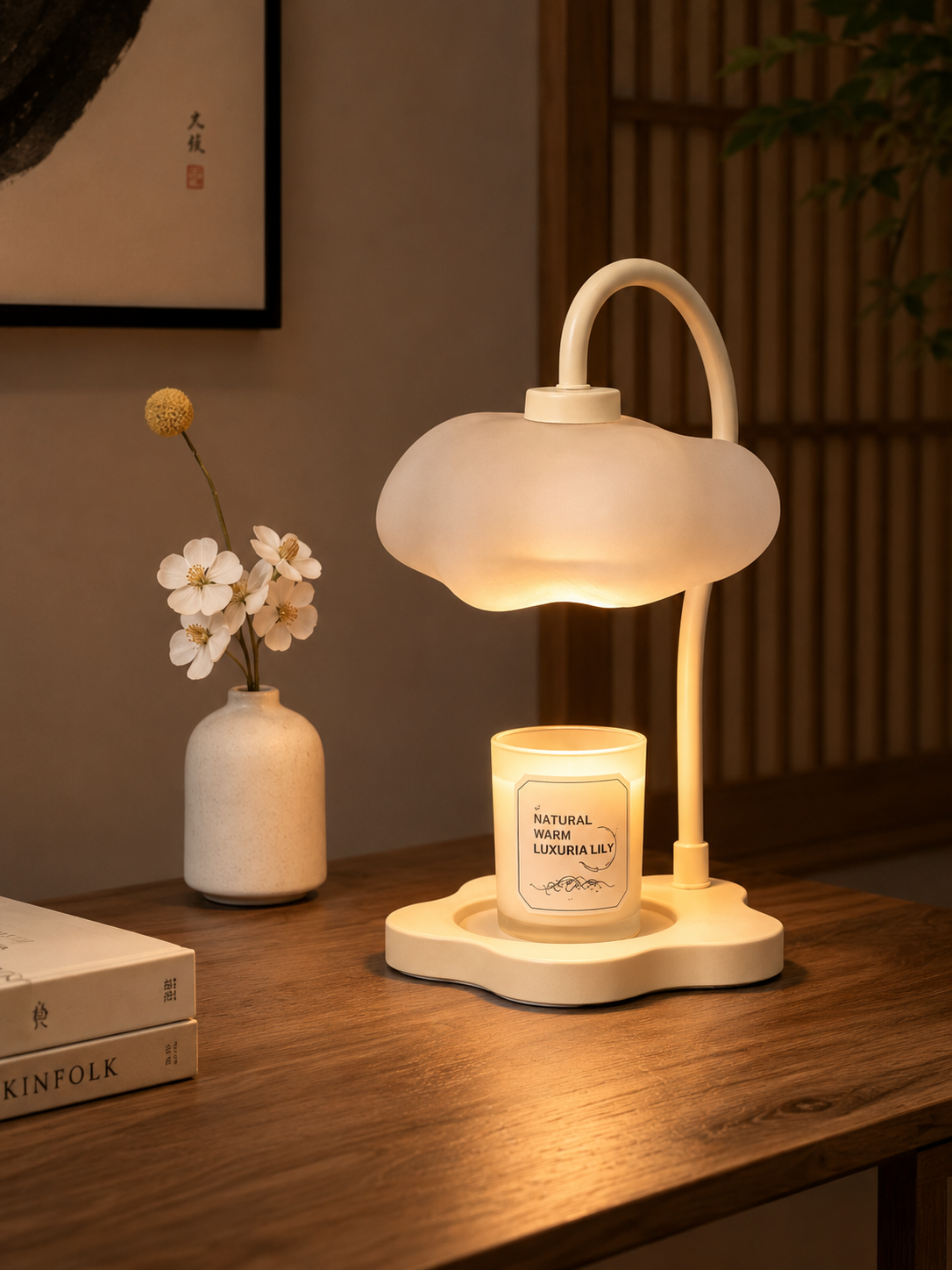 Cloud Candle Warmer Lamp