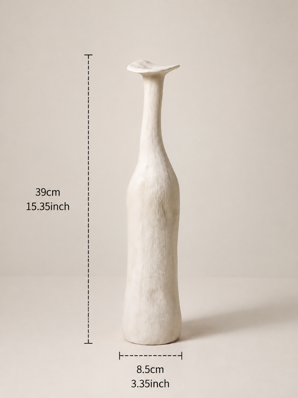 Ceramic vase detail shot