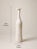 Ceramic vase detail shot