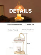 Transform Your Space with the Adorable Cloud Candle Warmer Lamp Featuring Timer and Dimmable Brightness